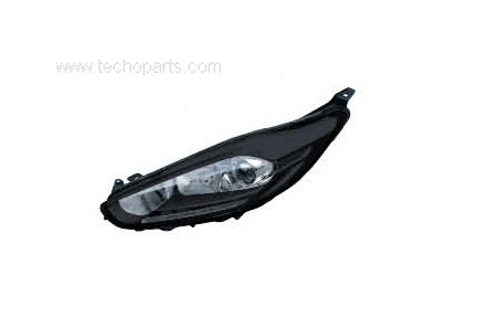 Fiesta  2013 Hatchback Head Lamp(HID black)