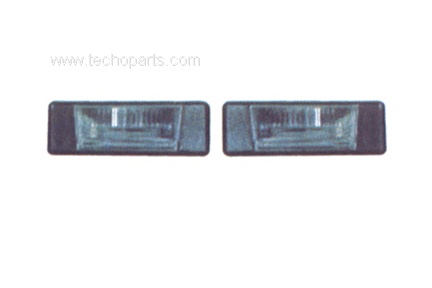 NISSAN QASHQAI LICENSE LAMP