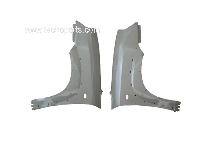 Hyundai Tuscon 2003 Front Fender LH  w/s hole